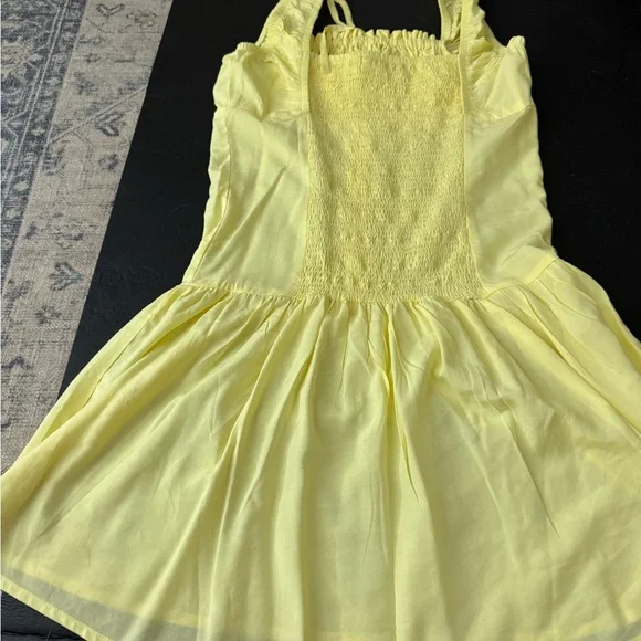 FINAL PRICE!! Frankie’s Bikinis Christa Yellow Dress - Picture 7 of 8